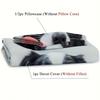 Cute Dog 3D Cartoon Printed Bedding Cover Lovely Animal Theme Quilt Cover Set Soft Comfortable Polyester Duvet Cover Pillowcases
