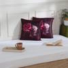 Чехол для подушки KOKO MAISON INC Rumba Rose & Fern Polystain (Упаковка из 2 шт.) | Закрытие клапаном | Цифровая печать