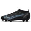 Mercurial Vapor 14 Pro FG Black Photo Blue Men Sneakers Iron-Grey CU5693-004