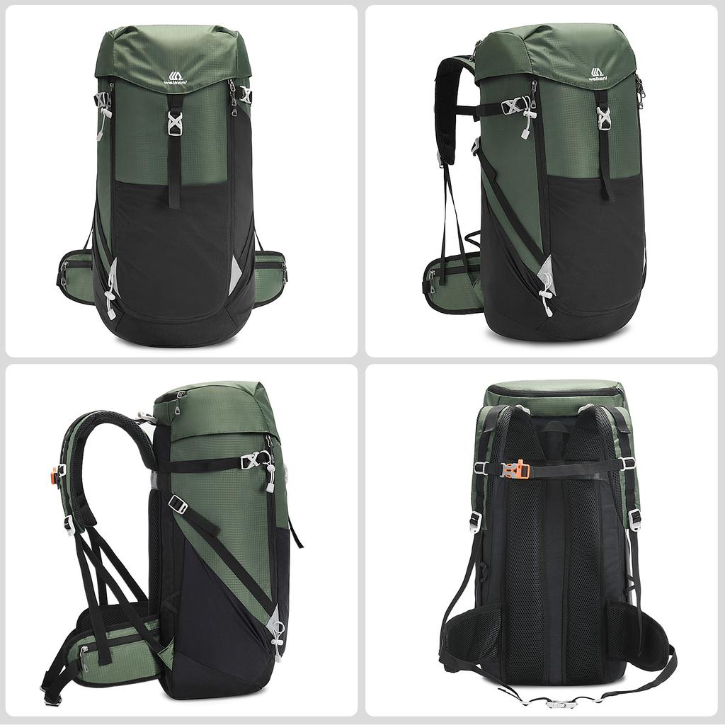50L Mountaineering Backpack Waterproof Outdoor Running Bag Bicycle Bag Large Capacity Riding Bag