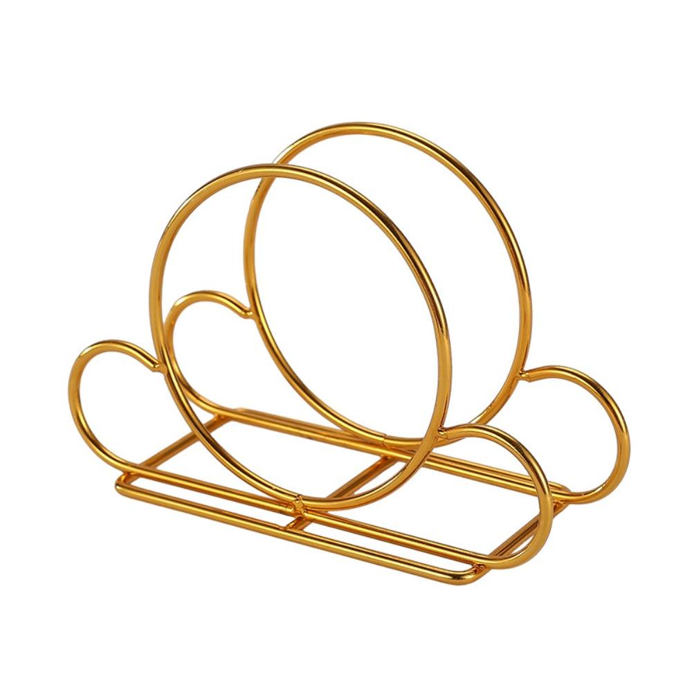 Металлические держатели для салфеток в скандинавском стиле, компактный вертикальный диспенсер для салфеток, стойка для хранения салфеток, для дома