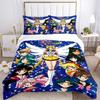 Sailor Moon Adventure Print 3Pcs Bedding Setduvet Cover With 2 Bedropillowcase Home Birthday Gift