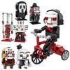 MOC Фигурки из фильмов ужасов Охотники за привидениями Чужой Пила Совместимые строительные блоки Игрушки для взрослых и детей Подарки