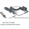 TA4F 4-контактный Mini XLR на 3-контактный XLR-папа Адаптер для конденсаторного петличного микрофона Shure Разъем для фантомного питания 48 В Подключение к микшеру