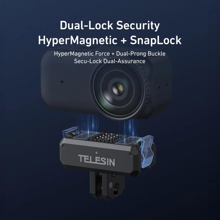 Для DJI Osmo Nano TELESIN Магнитная Быстросъемная Зарядная База Перезаряжаемый Адаптер Крепление