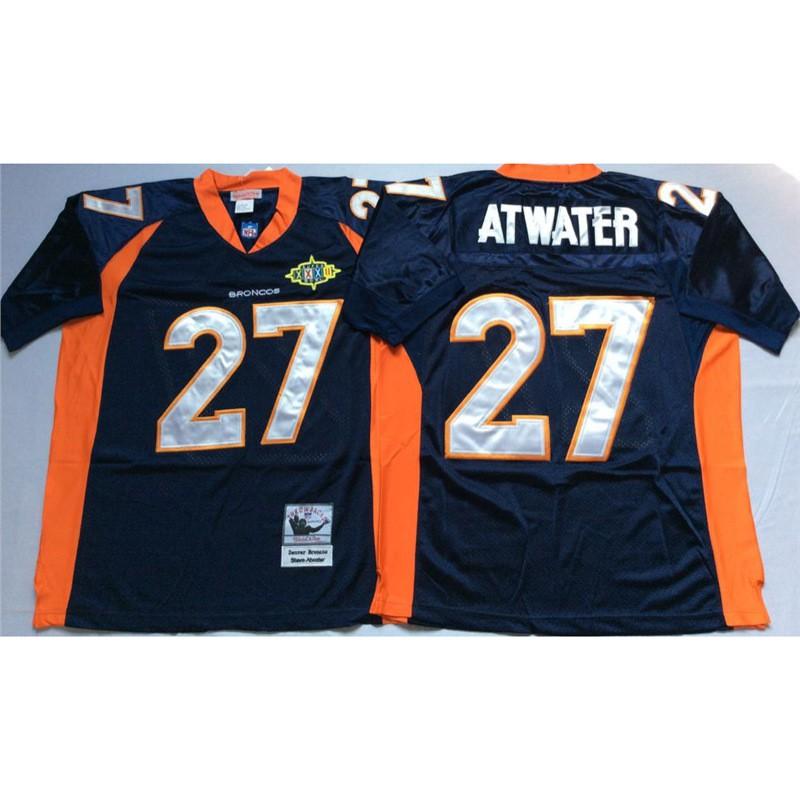 Denver Broncos Retro 84 Hall Of Fame Rugby Jersey Men Women Cotton Blend Sports Fan Apparel