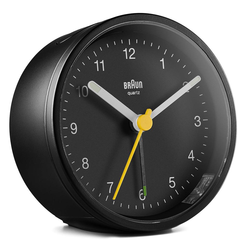 Analog Alarm Clock BC12B BRAUN/Brown