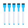 5Pcs Non-Magnetic Colored Whiteboard Pen Creative Erasable Water-Based Marker Large Capacity Environmentally Friendly Marker