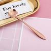 Dessert Mixing Spoon Stainless Steel Tableware Cutlery Set Flower Spoon Set Teaspoon Soup Spoon