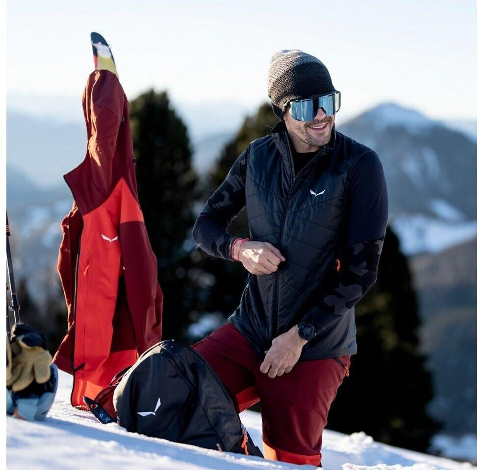 Куртка Salewa Ortles Hybrid TWR Vest шерстяная жилетка черная
