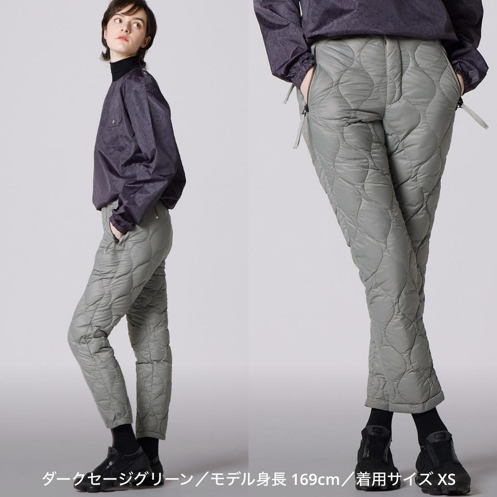 Taion Down Pants Olive 130LSTDML-1
