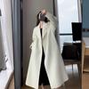 Women's, Autumn And Winter, Loose Coat, Woolen Coat, Medium Length, Thickened Coat