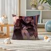 Demon Slayer Daki Gyutaro Anime Plush Pillow Cover Soft Short Plush Cushion Cover For Sofa Bedroom Home Decor Gift Decoration
