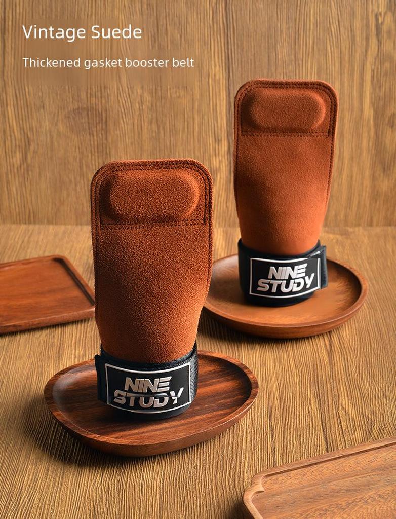 Пояс для подтягиваний и противоскользящие перчатки для фитнеса с защитой запястья