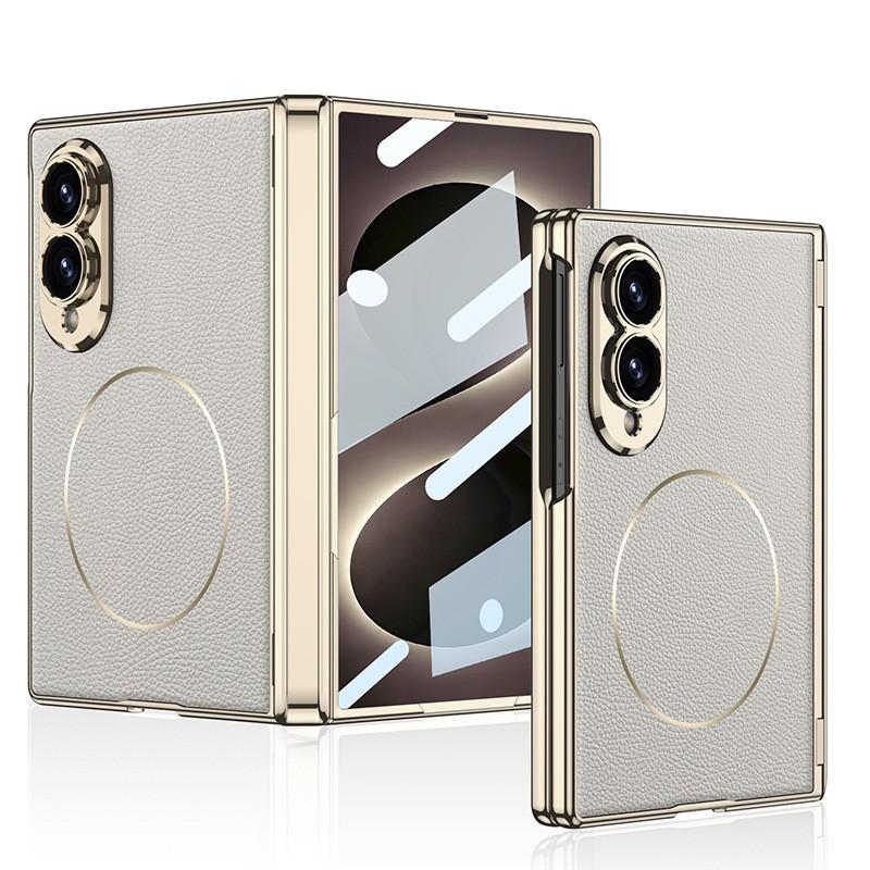 Magnetic Snap-on Case Galaxy Z Fold8 With Full Hinge Coverage Wireless Charging Compatible Inner Nickel Ring