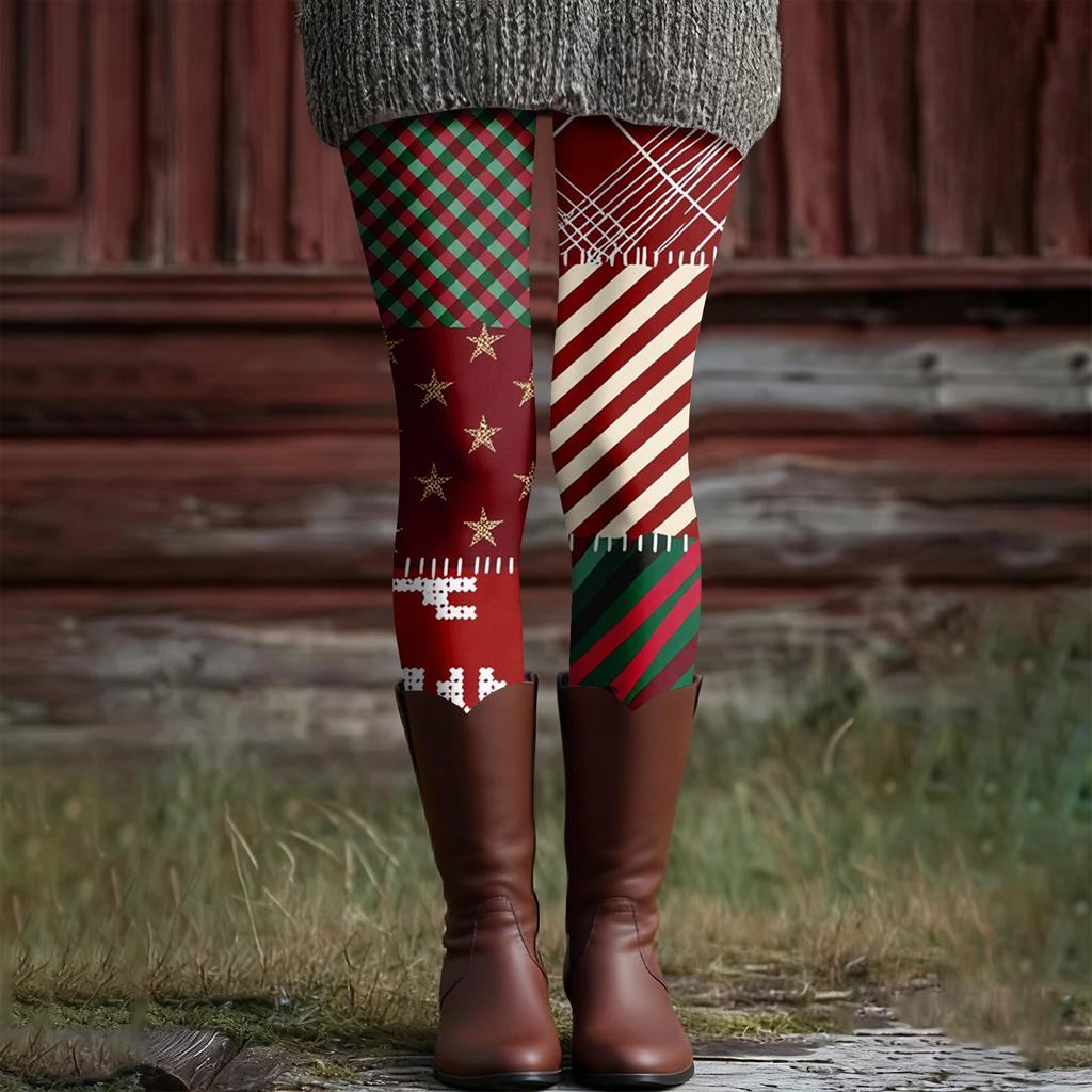 Женские повседневные модные уличные брюки для йоги с принтом на Хэллоуин, облегающие эластичные укороченные брюки