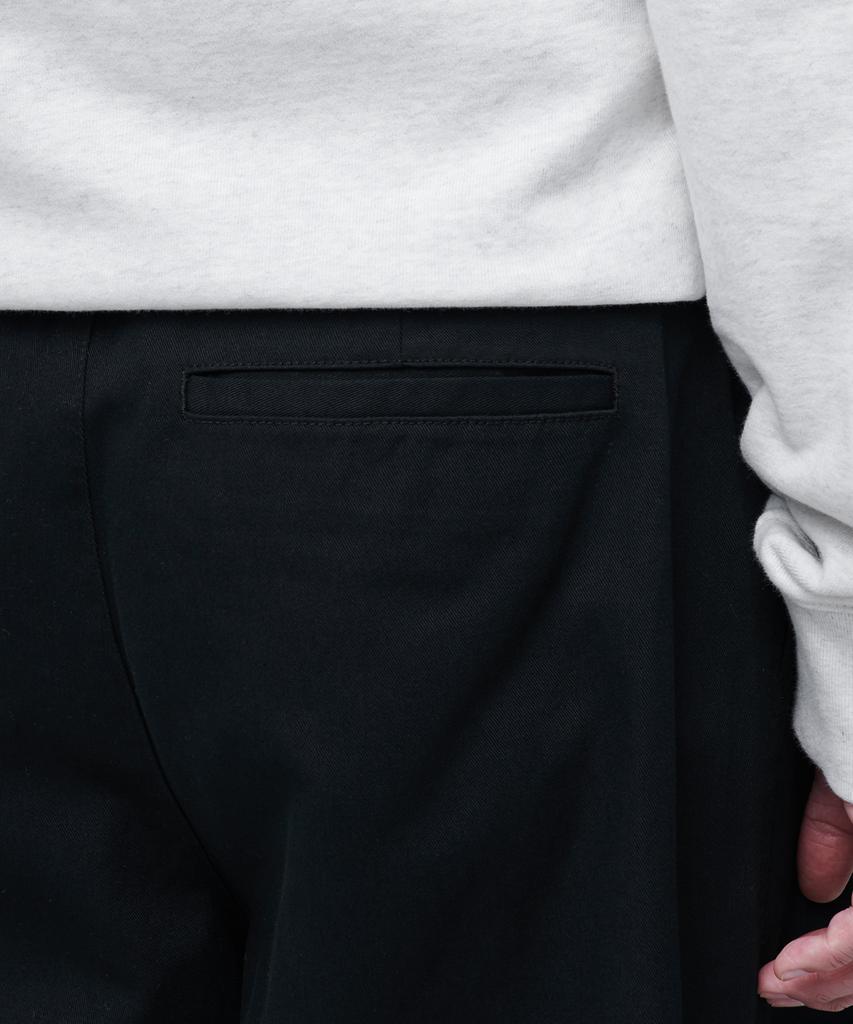 MUSINSA STANDARD Cotton Wide Balloon Pants [Black]