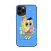 PB12 SpongeBob Black Sofe Case for OPPO Reno 8 6 5 4 Pro Plus Find X3 A17 A3 A31 A38 A40 A53 A54 A55 A74 A76 A78 A77 A80 A94 A95 A96 Lite