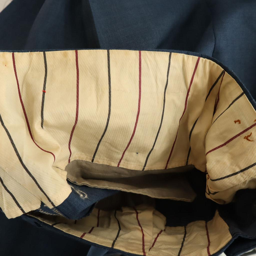 Vintage Винтажные брюки слаксы 60-х 70-х годов на молнии Talon синие мужские б/у