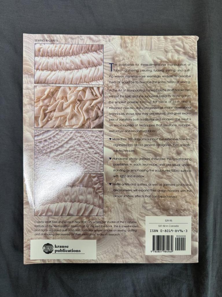 [Б/У] Искусство манипулирования тканью Книги Швейные поделки