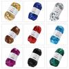 Shiny Faux Leather Yarn Elastic Crochet Yarn Craft Supplies Knitting Yarn Sewing