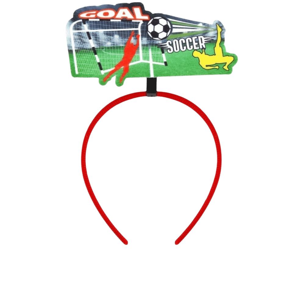 Charming Design Soccer Fan Headband Plastic Party Decoration Headband  Photo Props
