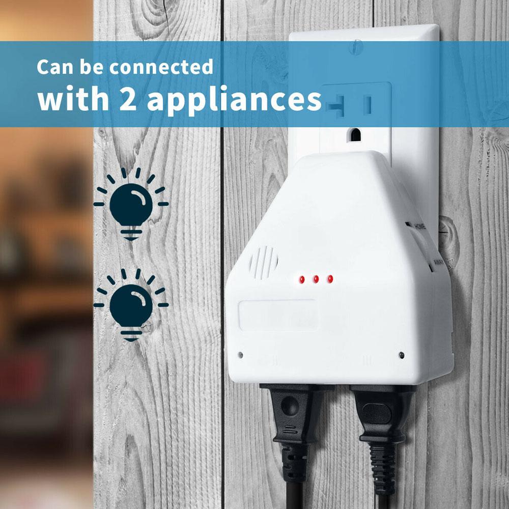 The Clapper Switch Electronic Gadget Outlet Adapter Sound Control Switch Sound Activated Switch