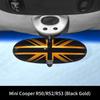 Car Rear View Mirror Protector Frame For Mini Cooper R50 R52 R53 Center Console Accessories Interior Rearview Decor Cover Case