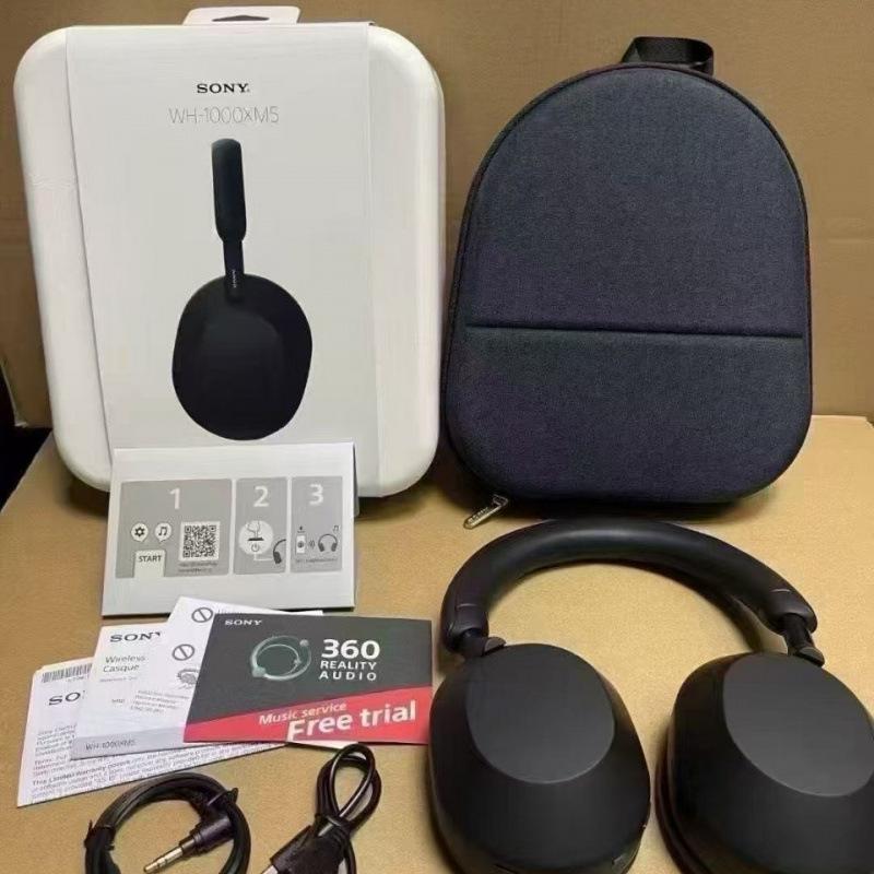 Wireless Noise-Cancelling Over-Ear Bluetooth Headphones WH-1000XM5