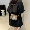 Trendy Minimalist Fashion Small Square Bag Stylish Retro Crossbody For Women 2024