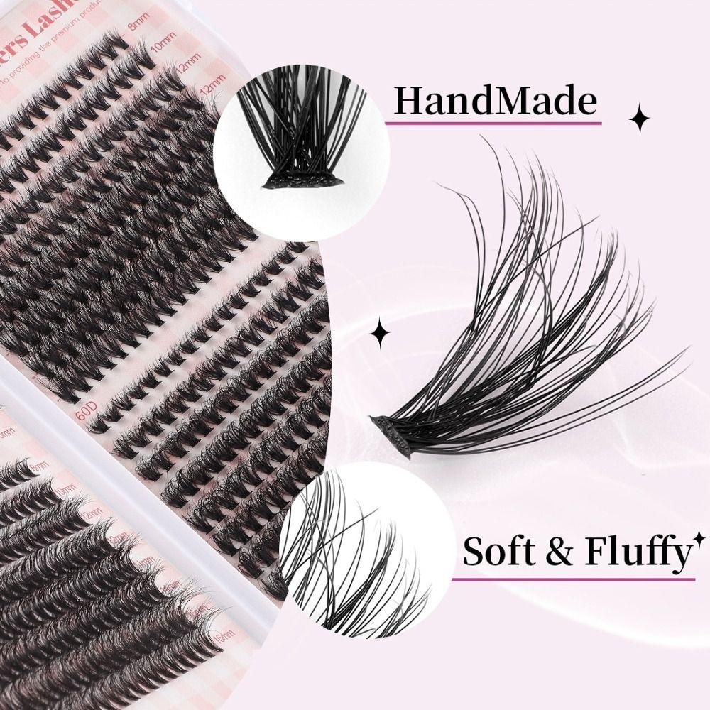 Завитые пучковые накладные ресницы DIY индивидуальные накладные ресницы мода завитые накладные ресницы вечеринка