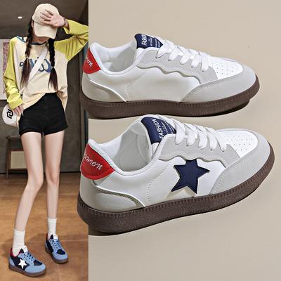 2025 новые маленькие белые туфли детские звезды корейская версия ins студентки досуг спорт универсальные кеды уличная съемка HB09