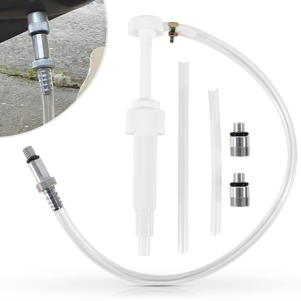 Yoursme Upgraded Lower Unit Gear Pump for Standard Quart Bottle, 3/8" 8mm 10mm