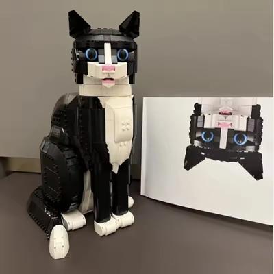 Креативный 21349 Кот-смокинг Настольное украшение Развивающие игрушки, подарки на день рождения, Рождество, Хэллоуин