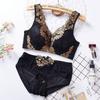 Элегантный роскошный романтический комплект с бюстгальтером для женщин, кружевной комплект с эффектом пуш-ап, сексуальное нижнее белье, комплект с бюстгальтером и трусиками