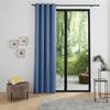 "Arctic" Cornflower Blue Thermal and Soundproof Fleece-lined Blackout Curtain