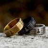 Fashion Nordic Odin Viking Trinity Stainless Steel Ring Vintage Vikings Rune Ring Men Women Simple Amulet Jewelry Gift