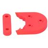 Проставка брызговика электросамоката, прокладка для ног для Xiaomi M3651SPROPRO2, товары для улицы, красный