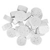 1000Pcs Cotton Rolls Dental High Absorbent Soft Comfortable Nose Bleed Plug with 20 Clips for Kids Adults Nosebleed