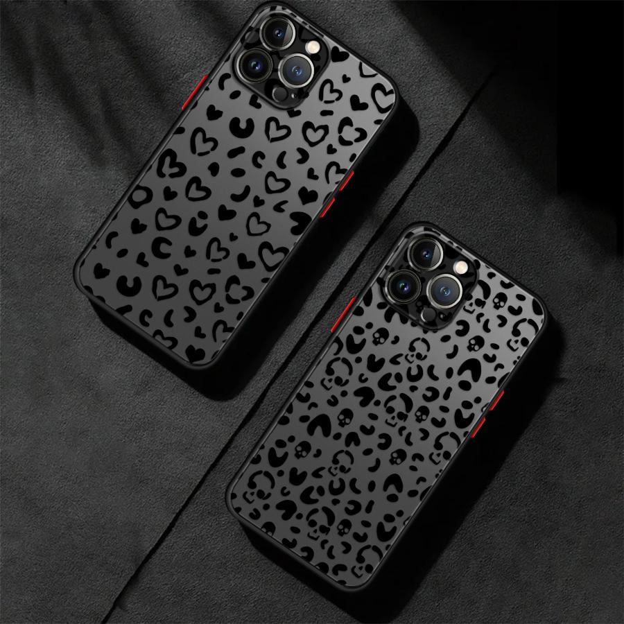 Love Skull Art Case for iPhone 17 Pro Max 13 Mini 11 7 8 SE Air 16 Plus 15 12 XS XR 14 Funda Back Phone Cover