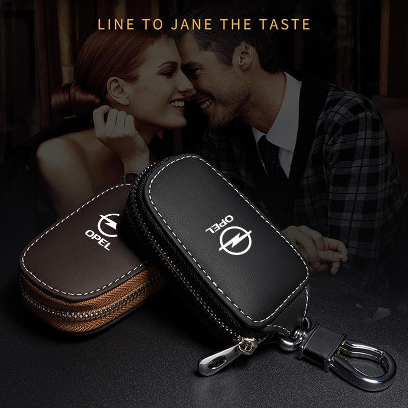 Чехол-брелок из ПУ кожи для автомобильного ключа-пульта, Защитный чехол-сумка для Opel Astra H G J Insignia Mokka Zafira Corsa Vectra C D Antara