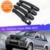 Для Daihatsu Terios Bego Eco Wild J200 F400 2006 ~ 2016 Хромированная крышка дверной ручки автомобиля, набор накладок, декоративные внешние детали