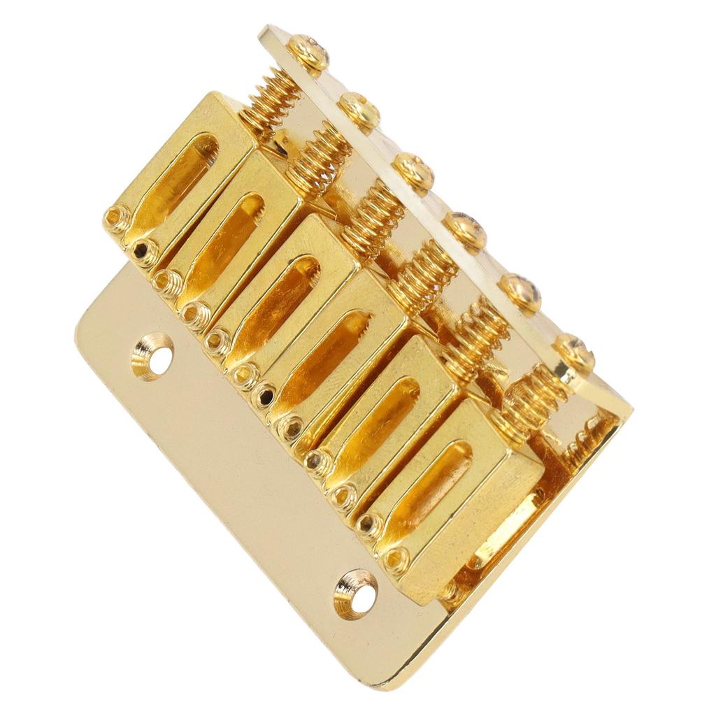 6-струнная гитара с фиксированным седлом и подставкой Hardtail Top Loader Iron Electric Guitar Saddle Bridge