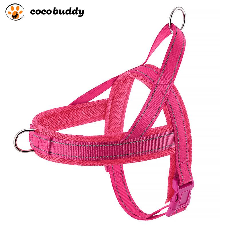 Шлейка для собак Easywalk Breathable Mesh и взрывозащищенный поводок для мелких/средних пород