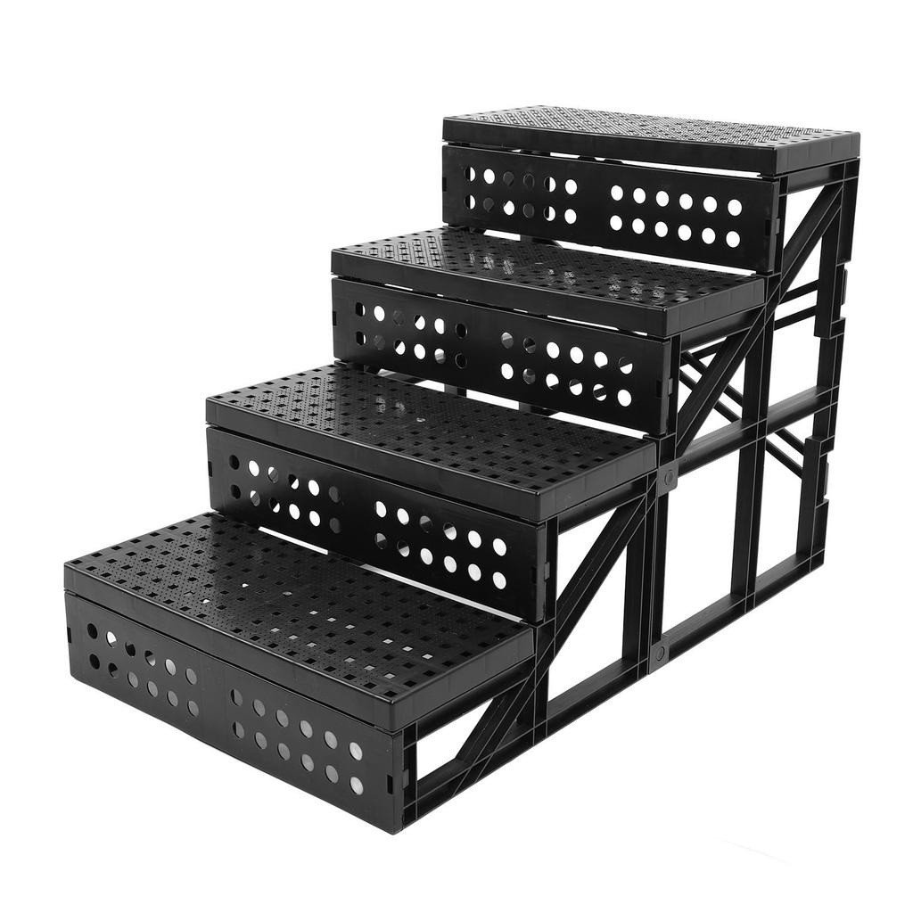 Лестницы для собак, противоскользящие, регулируемые по высоте, складные, для домашних животных, ступеньки для высоких кроватей и