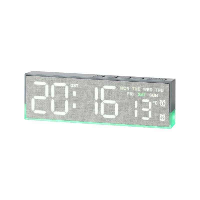 New night light clocks Multifunctional electronic clock LED digital clock Two sets of alarm clocks 1111/1111 plastic