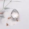 Natural Faceted Stone Pendant 2pcs Opallabradorite Dropshaped Pendant For Jewelry Making Diy Earrings Necklace Accessory