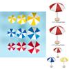 Cute Beach Sun Umbrella Micro Landscape Decoration For Enchanting Mini Garden Scenes