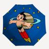 1 шт. Зонт-автомат Astro Boy с космическим кораблем, прочный железный каркас, компактный дорожный зонт - Идеальный подарок для женщин, мужчин a0829142