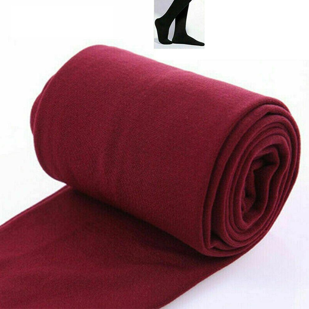 Плотные Теплые Полные Колготки Зимняя Одежда Аксессуары Женские Колготки Полностью Закрывающие Стопу Колготки Брюки Флисовые Леггинсы